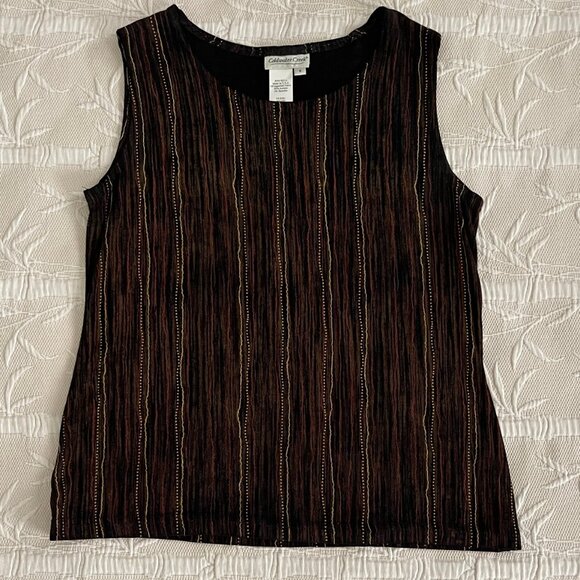 COLDWATER CREEK Sleeveless Top for Women Size Small Business or Casual - Picture 1 of 9